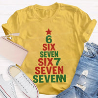 Festive Holiday Vibes T-Shirt, Christmas Trees Graphic Shirt, Retro Christmas Tree Tee, Winter Holiday Apparel, Adorable Xmas Present for Men Women