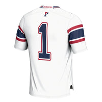 #1 Pennsylvania Quakers Football Jersey - White