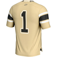 #1 Purdue Boilermakers Endzone Football Jersey - Gold