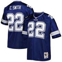 Dallas Cowboys 1996 Emmitt Smith Navy Authentic Throwback Retired Player Jersey