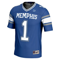 #1 Memphis Tigers Endzone Football Jersey - Royal