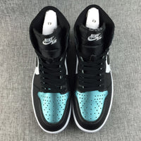 Sneakers, Black White Teal Colorway, Lace Up Design, Casual Gift for Sneaker Fans