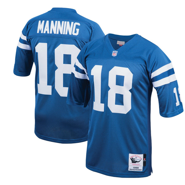Indianapolis Colts 1998 Peyton Manning Royal Authentic Throwback Retired Player Jersey