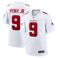 Atlanta Falcons Michael Penix Jr. White Game Jersey