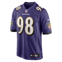 Baltimore Ravens Tony Siragusa Purple Game Retired Player Jersey