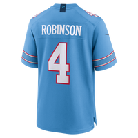 Tennessee Titans Wan'Dale Robinson Light Blue Team Game Jersey