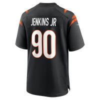 Cincinnati Bengals Kris Jenkins Jr. Black Game Jersey