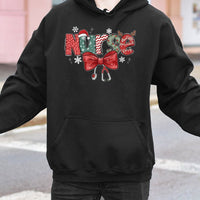 Festive Stethoscope Bow Sweatshirt, Christmas Nurse Hoodie, RN Nursing Student Holiday Hoodie, Adorable Medical Pullover, Christmas Nurse Present