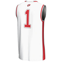 #1 Western Kentucky Hilltoppers Lightweight Basketball Jersey - White