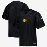 Los Angeles Lakers Courtside Football Jersey - Black