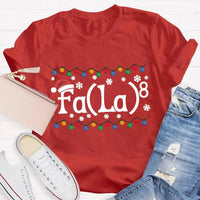 Christmas Lights Snowflakes Shirt, Math Teacher Christmas T-Shirt, Humorous Math Teacher Holiday Tee, Math Educator Xmas Graphic Tee Shirt