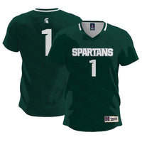 #1 Michigan State Spartans Lightweight Soccer Team Jersey - Green