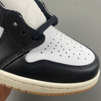 High Top Sneakers, White Black Colorway, Lace Up Design, Casual Gift for Sneaker Fans