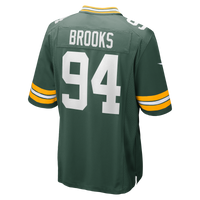 Green Bay Packers Karl Brooks Green Game Jersey
