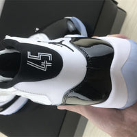 High Top Sneakers, White Black Colorway, Lace Up Design, Casual Gift for Sneaker Fans