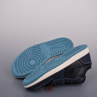 Retro Low Top Sneakers, Blue White Black Navy Colorway, Lace Up Design, Casual Gift for Sneaker Fans