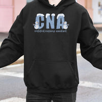 Snowman Certified Nursing Assistant Sweatshirt, CNA Christmas Hoodie, Winter Nurse Holiday Pullover Hoodie, Xmas Nursing Crew Hoodie