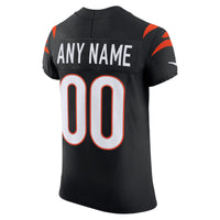 Cincinnati Bengals Black Team Elite Custom Jersey