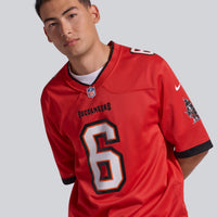 Tampa Bay Buccaneers Baker Mayfield Red Team Game Jersey