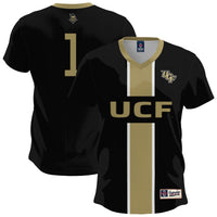 UCF Knights Lightweight Soccer Fashion Jersey - Black