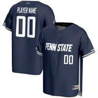 Penn State Nittany Lions NIL Pick-A-Player Lightweight Baseball Jersey - Navy