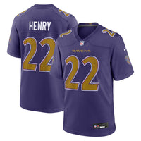 Baltimore Ravens Derrick Henry Purple Alternate Game Jersey