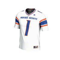 Boise State Broncos Collegiate Football Lightweight Fashion Jersey - White