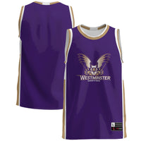Westminster Griffins Lightweight Basketball Jersey - Blue