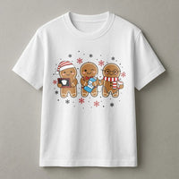 Adorable Gingerbread Sonographer Shirt, Ultrasound Tech Christmas T-Shirt, Sonography Holiday Tee, Radiology Xmas Graphic T-Shirt