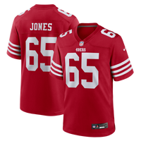 San Francisco 49ers Robert Jones Scarlet Team Game Jersey
