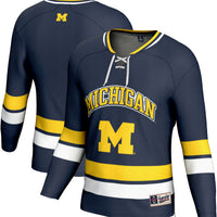 Michigan Wolverines Spirit Hockey Jersey - Navy