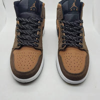 Sneakers, Brown Black Colorway, Lace Up Design, Casual Gift for Sneaker Fans