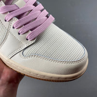 Low Top Sneakers, Off White Green Colorway, Lace Up Design, Casual Gift for Sneaker Fans