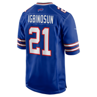 Buffalo Bills Davison Igbinosun Royal Team Game Jersey