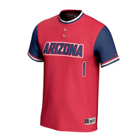Arizona Wildcats Lightweight Softball Fashion Jersey - Red