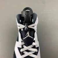 High Top Sneakers, White Black Colorway, Lace Up Design, Casual Gift for Sneaker Fans