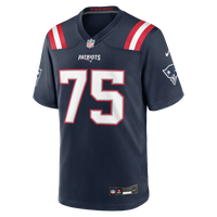 New England Patriots Alijah Vera-Tucker Navy Team Game Jersey