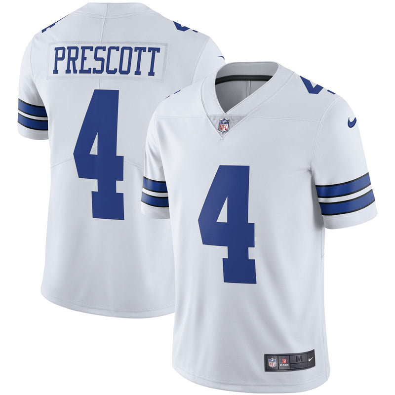 Dallas Cowboys Dak Prescott White Limited Player Jersey