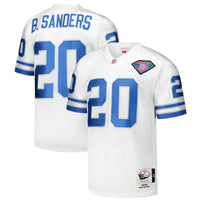 Detroit Lions 1994 Barry Sanders White Authentic Throwback Retired Player Jersey