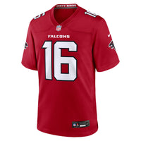 Atlanta Falcons Jake Bailey Red Team Game Jersey