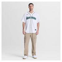 Seattle Mariners Logan Gilbert White Home Replica Jersey