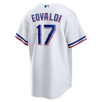 Texas Rangers Nathan Eovaldi White Home Replica Player Jersey