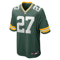 Green Bay Packers Kitan Oladapo Green Game Jersey