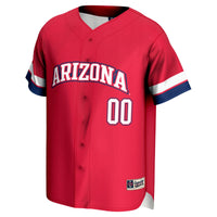 Arizona Wildcats NIL Pick-A-Player Lightweight Baseball Jersey - Red