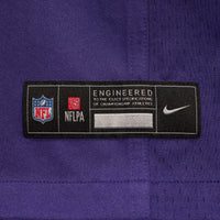 Baltimore Ravens Steve McNair Purple Game Retired Player Jersey