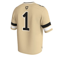 Army Black Knights Lightweight Collegiate Football Fashion Jersey - Gold