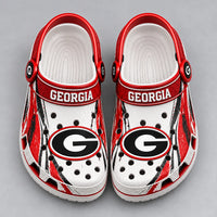 UGA Red Line Study - Collegiate Graphic Clogs