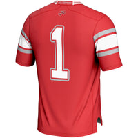 #1 Western Kentucky Hilltoppers Endzone Football Jersey - Red