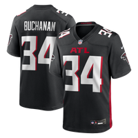 Atlanta Falcons Ray Buchanan Black Game Retired Player Jersey