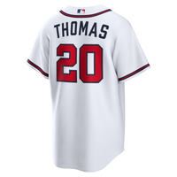 Atlanta Braves Lane Thomas White Home Replica Jersey